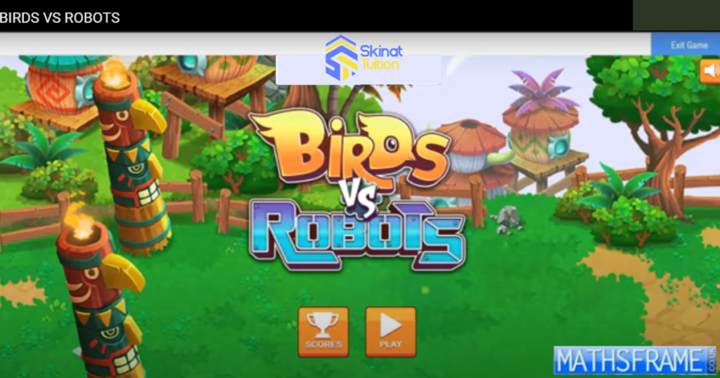 Brids vs Robots Games -Skinat Tuition