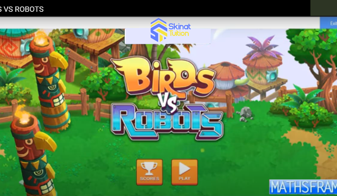 Birds vs Robots Maths Games