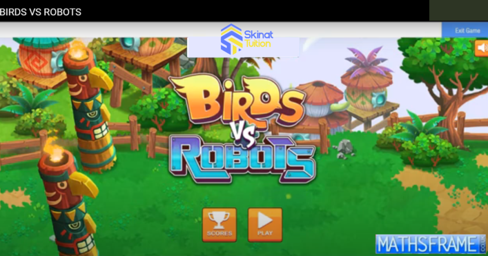 Birds vs Robots Maths Games ‣ Skinat Tuition >>Exams Made Easy with ...